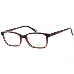 Emozioni Women's Eyeglasses - Violet/Havana/Brown Rectangular Frame | 4050 0F7X 00