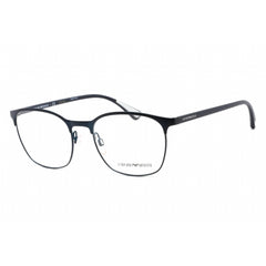Emporio Armani Men's Eyeglasses - Clear Lens Blue Metal Square Frame | 0EA1114 3018