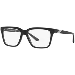 Emporio Armani Men's Eyeglasses - Matte Black Square Frame Demo Lens | 3194 5898