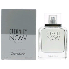 Eternity Now by Calvin Klein, 3.4 oz Eau De Toilette Spray for Men