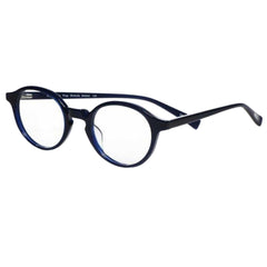 Eyebobs Unisex Reading Glasses - Blue Plastic Round Frame, +1.00 | EYEBOBS 2444 010
