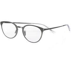 Eyebobs Unisex Reading Glasses - Silver Metal Round Frame, +1.00 | EYEBOBS 600 098