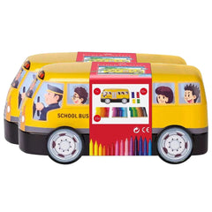 Faber-Castell 155532 Connector School Bus Tip Pen Set, 43 pieces (2 Pack)