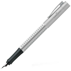 Faber-Castell Fountain Pen - Grip 2011 Classic Silver Finish
