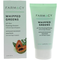 Farmacy Women's Oil Free Foaming Cleanser - Whipped Greens Removes Dirt and Oil, 5 oz