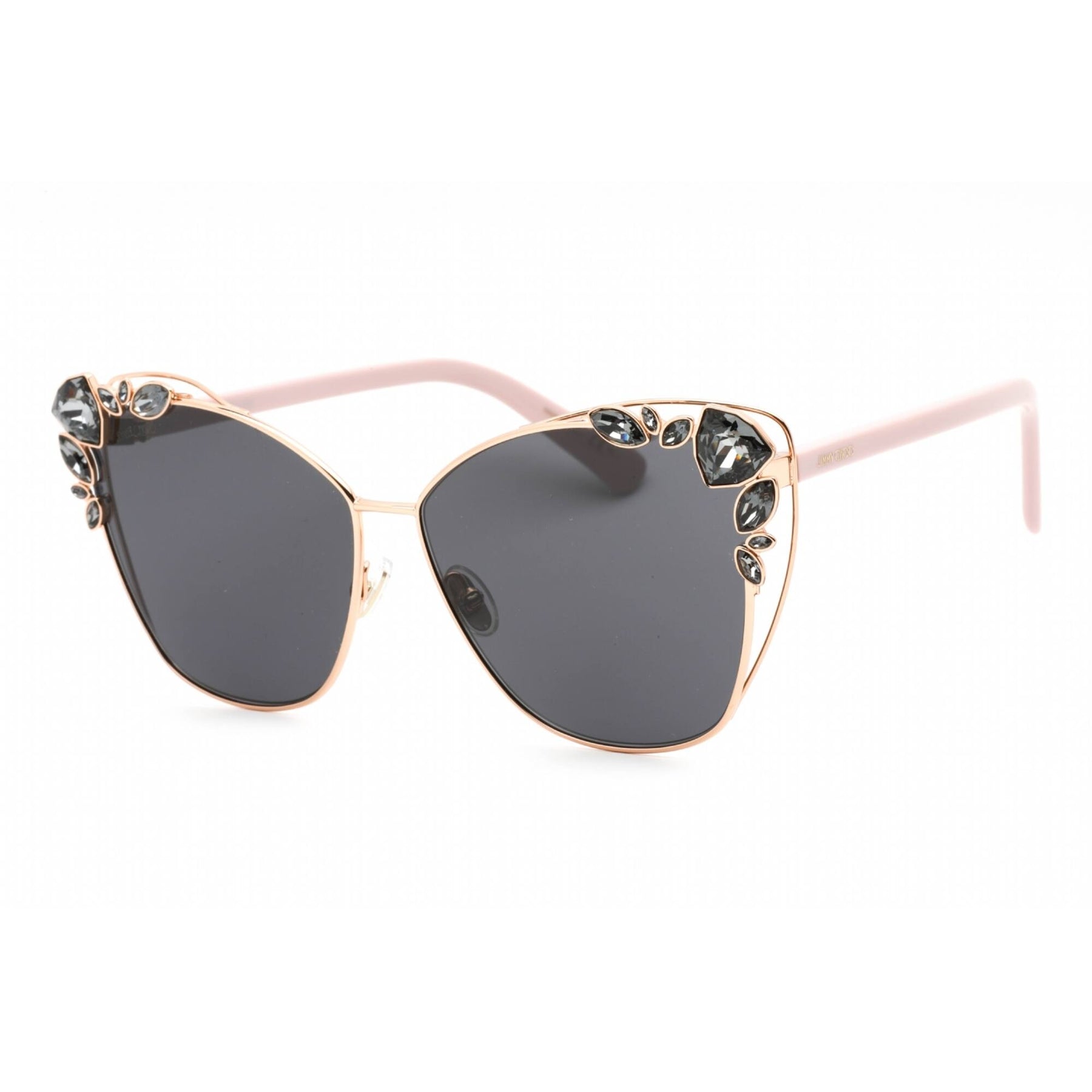 Jimmy Choo Women's Sunglasses - Gold Copper/Pink Cat Eye Frame | KYLA/S 25TH 0DDB IR