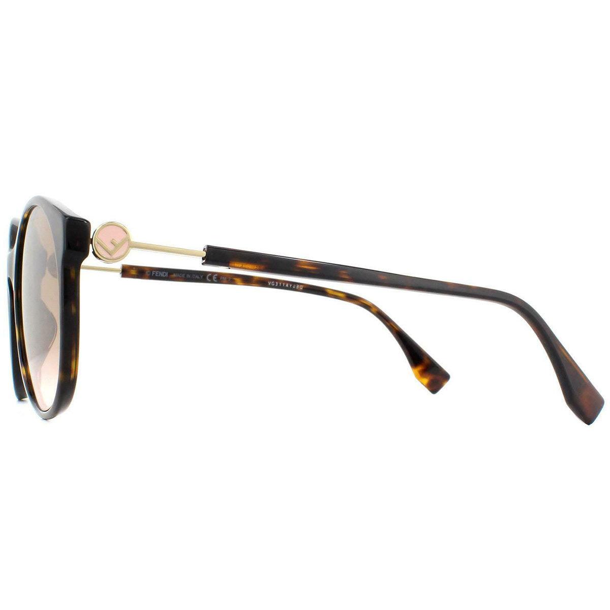 Fendi Women Sunglasses Pink Gradient Lens FENDI NEW FENDI FE40100I 72S SHINY PINK WOMEN SUNGLASSES  main image 3