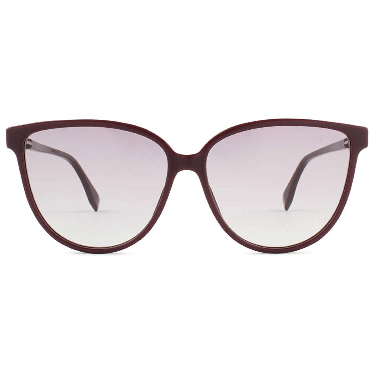 Fendi Women Sunglasses Grey Gradient Lens Sunglasses Fendi 177 /S 0003 Matte Black/VK gray gradient  main image 4