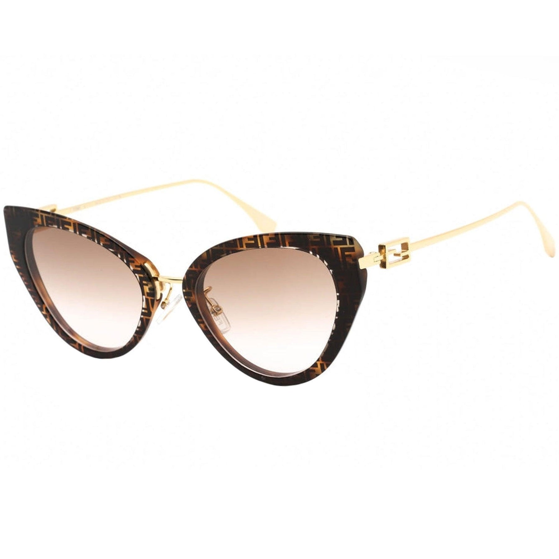 Fendi Women\'s Gradient Brown Sunglasses Fendi Women main image 4