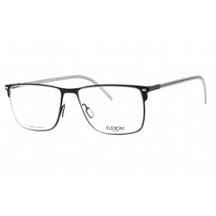 Flexon Men's Eyeglasses - Full Rim Navy Metal Rectangular Frame | FLEXON B2077 412