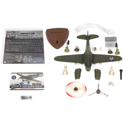 Forces of Valor 1/72 Scale Aircraft Fighter - Curtiss P-40B HAWK 81A-2 (P-8127)