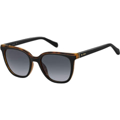 Fossil Unisex Sunglasses - Black Frame Grey Shaded Lens | FOSSIL FOS 3103/G/S S
