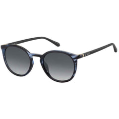 Fossil Unisex Sunglasses - Blue Horn Plastic Cat Eye Frame | FOSSIL FOS 3092/S S