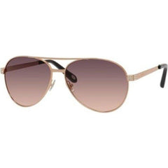 Fossil Women's Sunglasses - Rose Gold/Black Aviator Frame | FOSSIL FOS 3051/S 0AU2/WC