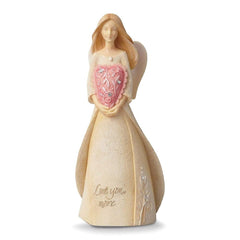 Foundations Love You More Mini Angel Figurine