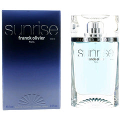 Franck Olivier Men's Eau De Toilette Spray - Sunrise 2.5oz Elegance and Sensuality