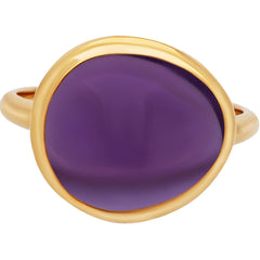 Fred of Paris Women's Ring - Belles Rives 18K RG Amethyst, Size 5.75 | 4B0813-051