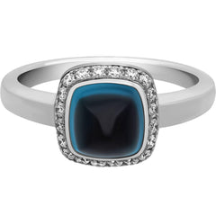 Fred of Paris Women's Ring - Paindesucre White Gold Topaz, Size 3.75| 4B0686-046