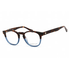 Gant Men's Eyeglasses - Clear Lens Dark Havana Plastic Round Shape Frame | GA3235 052