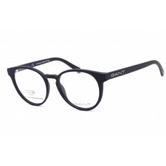 Gant Men's Eyeglasses - Full Rim Round Shape Matte Blue Plastic Frame | GA3265 091