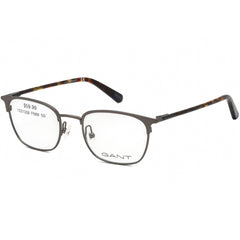 Gant Men's Eyeglasses - Matte Gunmetal/Havana Rectangular Shape Frame | GA3130-3 009