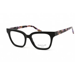 Gant Women's Eyeglasses - Shiny Black/Violet Havana Rectangular Frame | GA4124 001