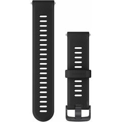 Garmin Watch Band - Forerunner Quick Release Black Silicone Rubber | 010-11251-9B