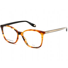 Givenchy Women's Eyeglasses - Havana Yellow and Gold Cat Eye Frame | Gv 0073 0HJV 00