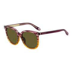 Givenchy Women's Sunglasses - Purple Striped Frame | GIVENCHY GV7085/F/S FF6/70