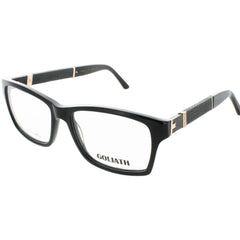 Goliath Unisex Eyeglasses - Full Rim Black Acetate Rectangular Shape Frame | IV C-24