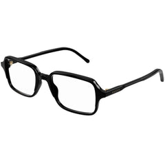 Gucci Men's Eyeglasses - Black Acetate Full Rim Square Frame Demo Lens | GG1211O 001