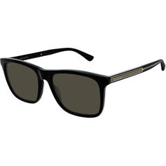 Gucci Men's Sunglasses - Black Acetate Full Rim Rectangular Frame | GG0381SN 007