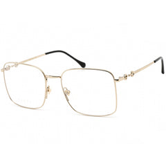 Gucci Unisex Eyeglasses - Full Rim Gold and Black Square Metal Frame | GG0951O 002
