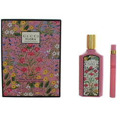 Gucci Women's EDP Spray Gift Set - Flora Gorgeous Gardenia Alluring Scent, 2 Piece