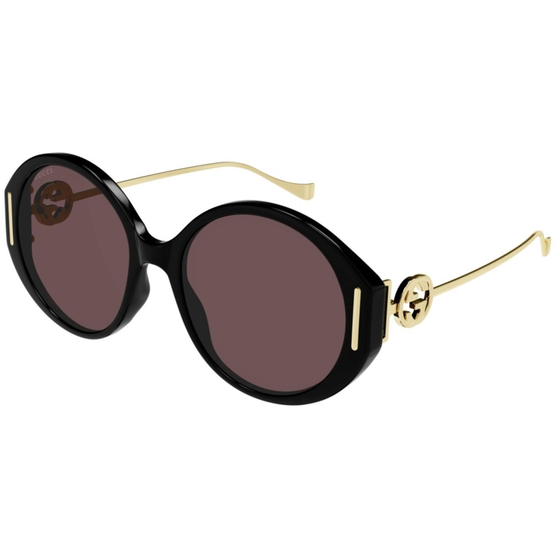 Gucci Women\'s Sunglasses with Black and Brown Frame Gucci GG0762S Womens Oversized Polarized Sunglasses Black  main image 4