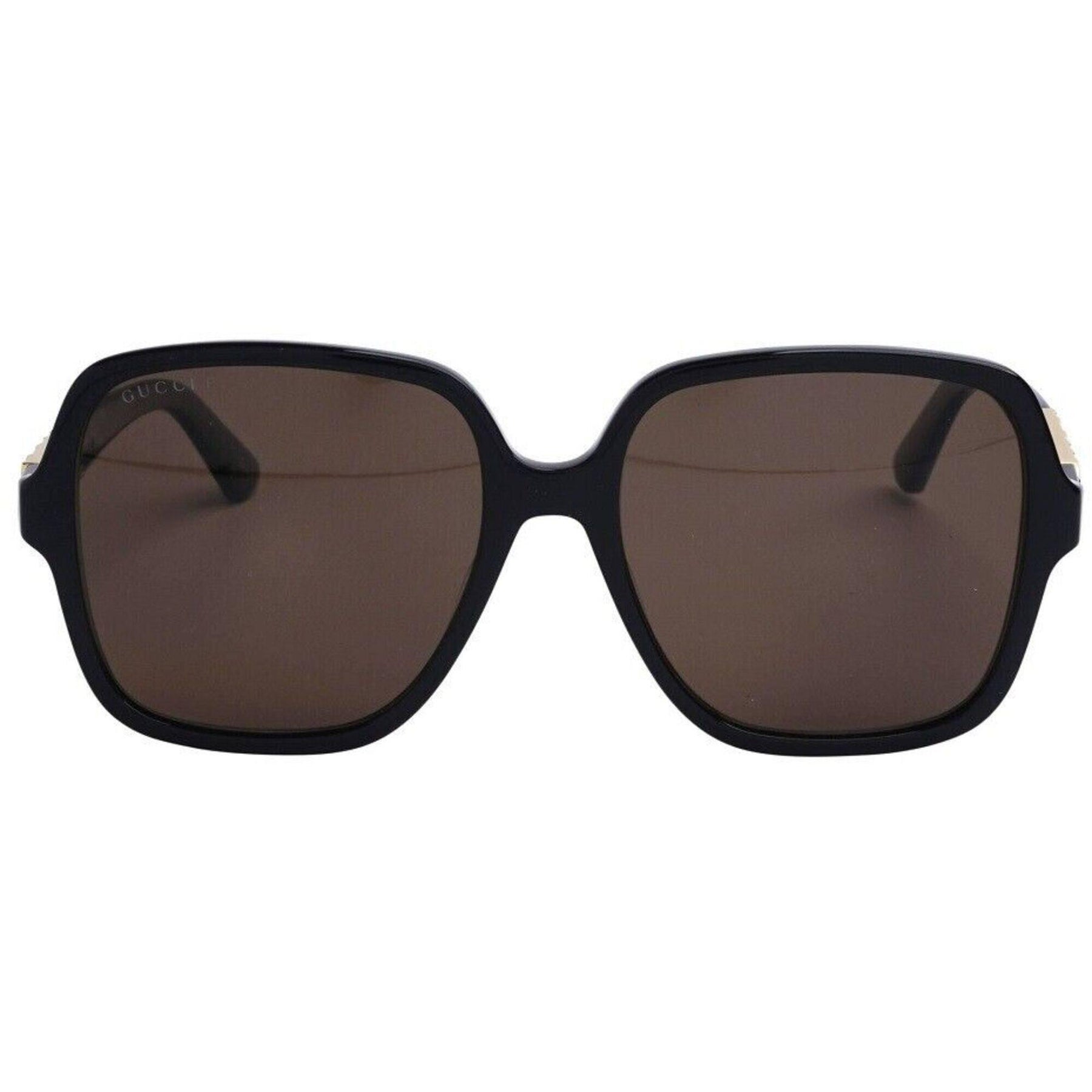 Gucci Women\'s Sunglasses with Black Frame and Brown Lenses Gucci GG1023S 005 Women main image 2