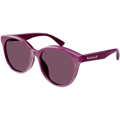 Gucci Women's Sunglasses - Burgundy Acetate Cat Eye Frame Red Lens | GG1171SK 004