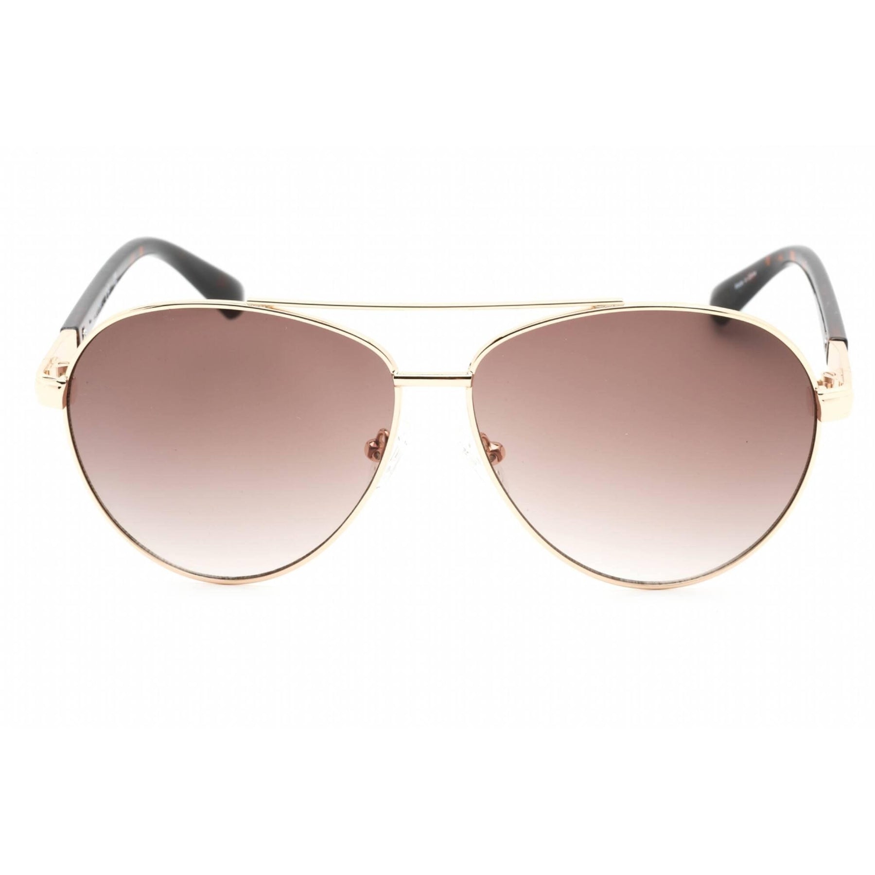 Guess Aviator Gold Brown Lens Sunglasses Amazon.com: GUESS Women main image 2