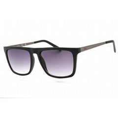 Guess Factory Men's Sunglasses - Matte Black Rectangular Plastic Frame | GF0176 02B