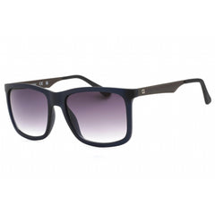 Guess Factory Men's Sunglasses - Rectangular Frame Gradient Smoke Lens | GF0171 91B