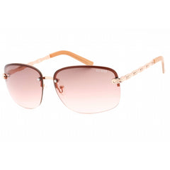 Guess Factory Women's Sunglasses - Aviator Frame Gradient Bordeaux Lens | GF0388 28T