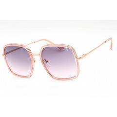 Guess Factory Women's Sunglasses - Metal Frame Gradient Bordeaux Lens | GF0389 28T