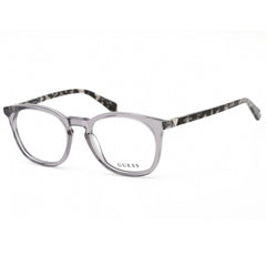 Guess Men's Eyeglasses - Clear Demo Lens Grey Plastic Full Rim Frame | GU50053 020