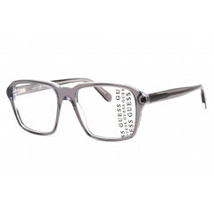 Guess Men's Eyeglasses - Full Rim Fixed Nose Pads Grey Plastic Frame | GU50073 020