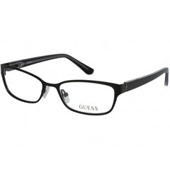 Guess Men's Eyeglasses - Full Rim Matte Black Rectangular Shaped Frame | GU2515 002