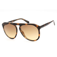 Guess Men's Sunglasses - Gradient Lens Dark Havana Pilot Plastic Frame | GU00058 52F