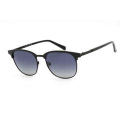 Guess Men's Sunglasses - Smoke Polarized Lens Matte Black Rectangular | GU00052 02D