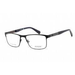 Guess Unisex Eyeglasses - Blue Stainless Steel Rectangular Shape Frame | GU1928-N 091