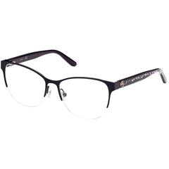 Guess Unisex Eyeglasses - Clear Demo Lens Matte Black Rectangular Frame | GU2873 002