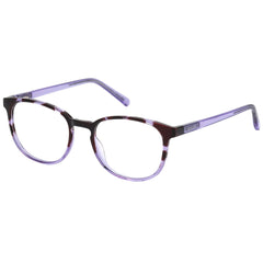 Guess Unisex Eyeglasses - Clear Lens Violet Plastic Full Rim Frame | GU3009 083